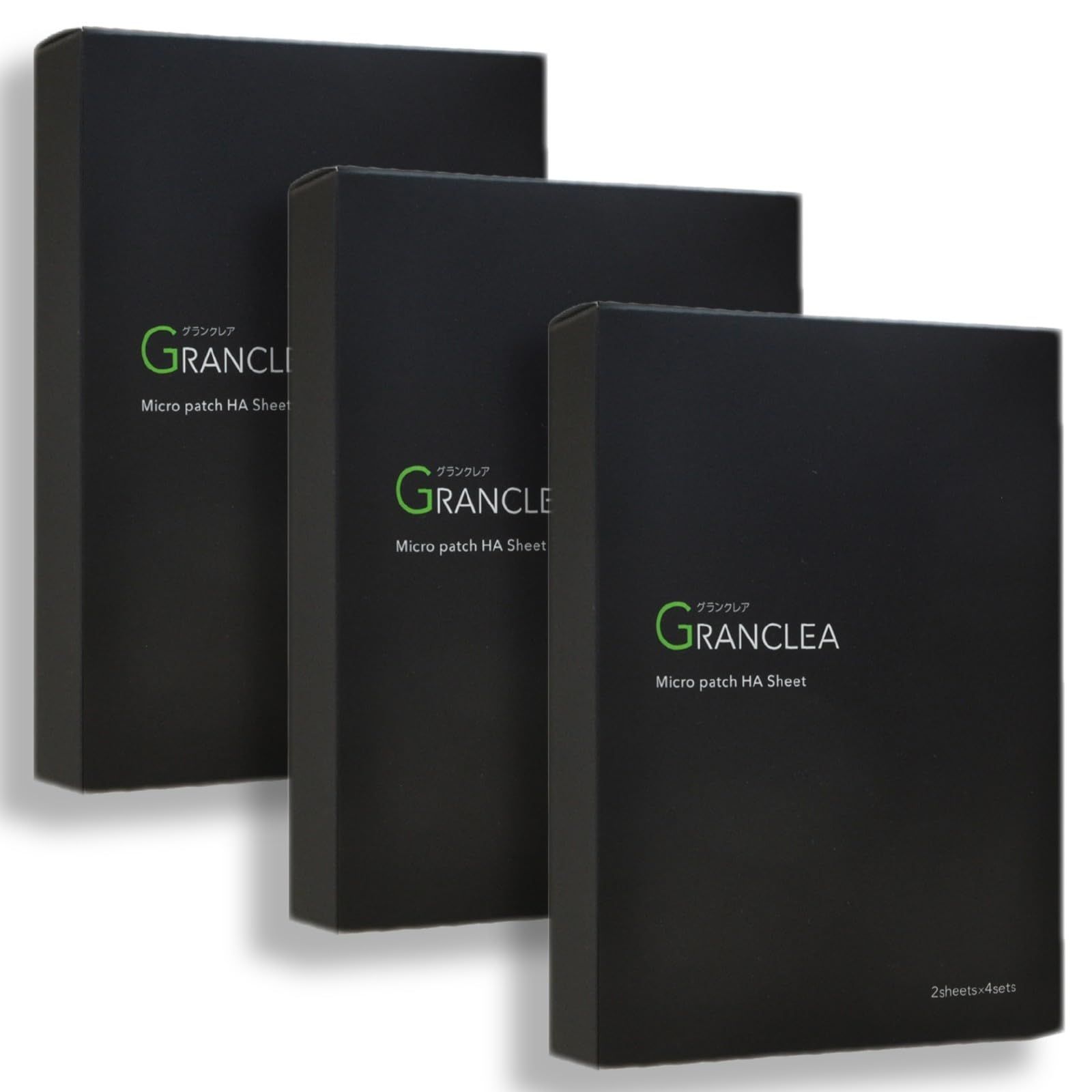 マイクロニードル 男性用 マイクロ ニードル パッチ メンズ ヒアルロン酸 目元 Granclea グランク 3箱