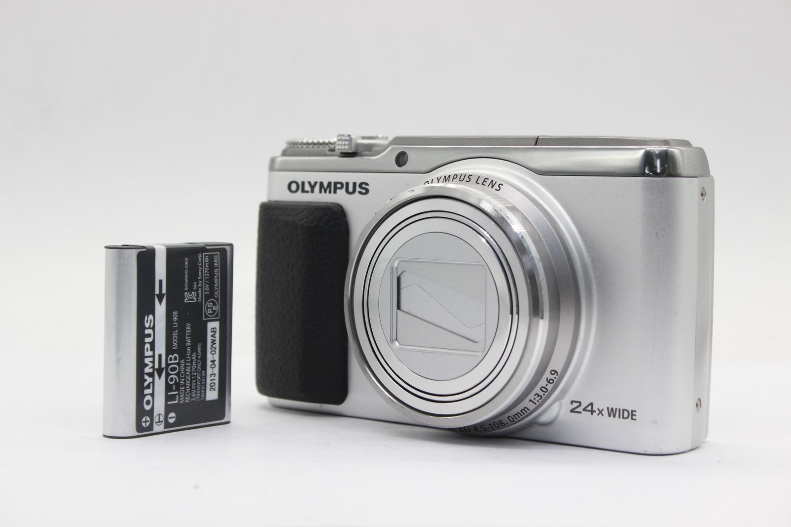 返品保証】 オリンパス Olympus 5-AXIS SH-60 24x Wide バッテリー付き