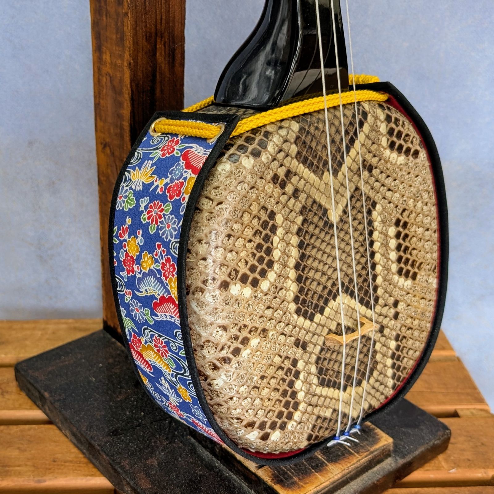 スマート三味線アート柄Ⅰ スマート三線三味線アート柄Ⅰ