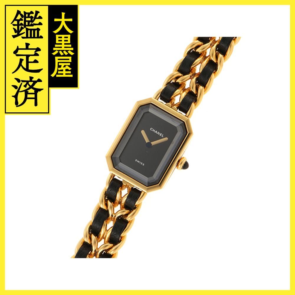 CHANEL シャネル 腕時計 プルミエールXL H0001 ゴールドメッキ/革 ...