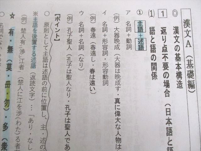 【駿台】冬の共通テスト 漢文 岩名紀彦 駿台 漢文A(基礎編)/共通テスト対策編 テキスト通年セット 2024 計2冊