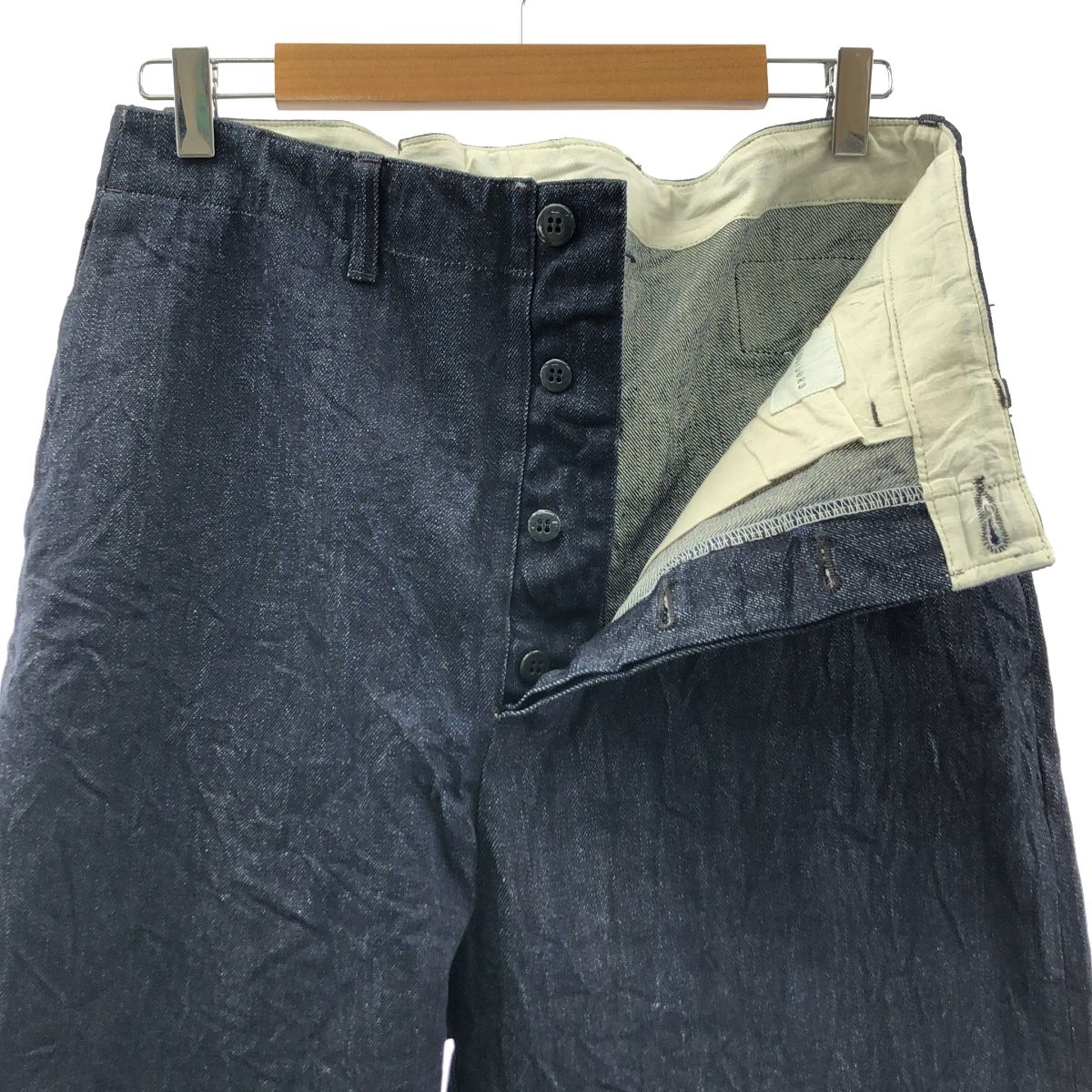 TOUJOURS / トゥジュー | 14oz セルビッチ クラシック デニム ウエスト  