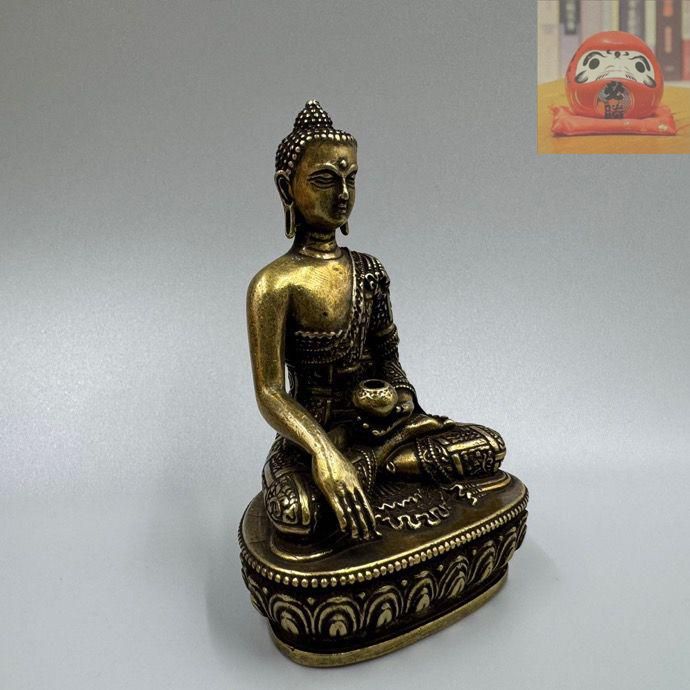 九華山地蔵王仏像  銅製 装飾品 工芸品 美術品 置物 銅製 九華山地蔵王仏像 装飾品 工芸品 美術品 置物 - メルカリ