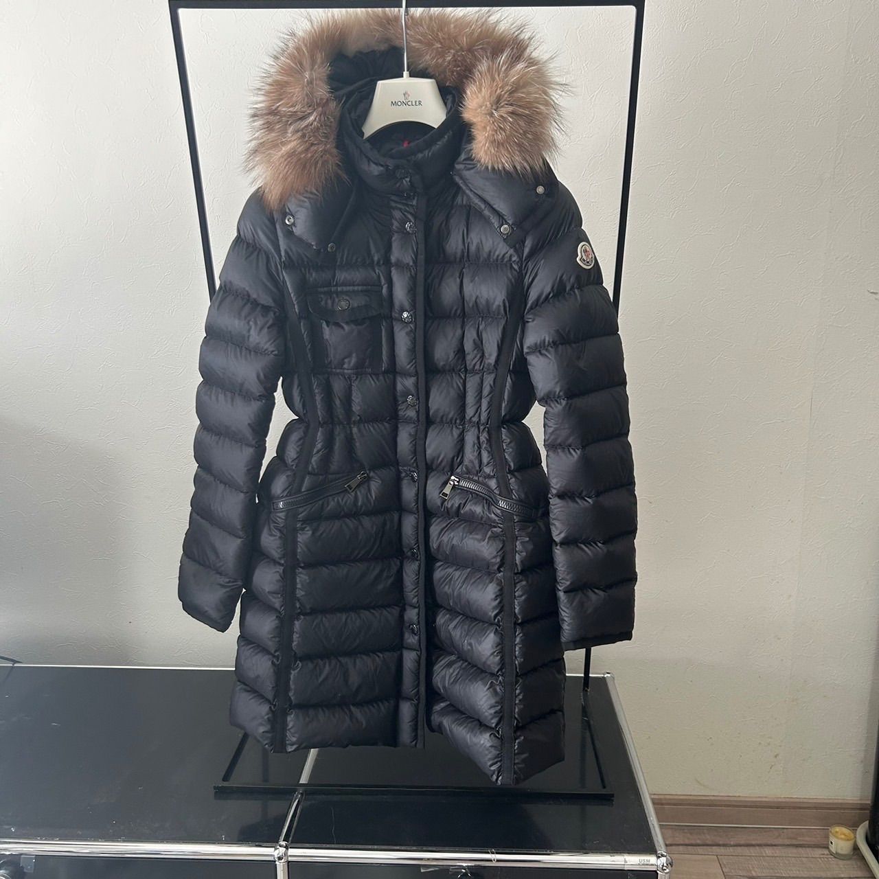 HERMIFUR☆ブラック☆リアルファー☆大人気定番モデル☆ブラック☆サイズ00