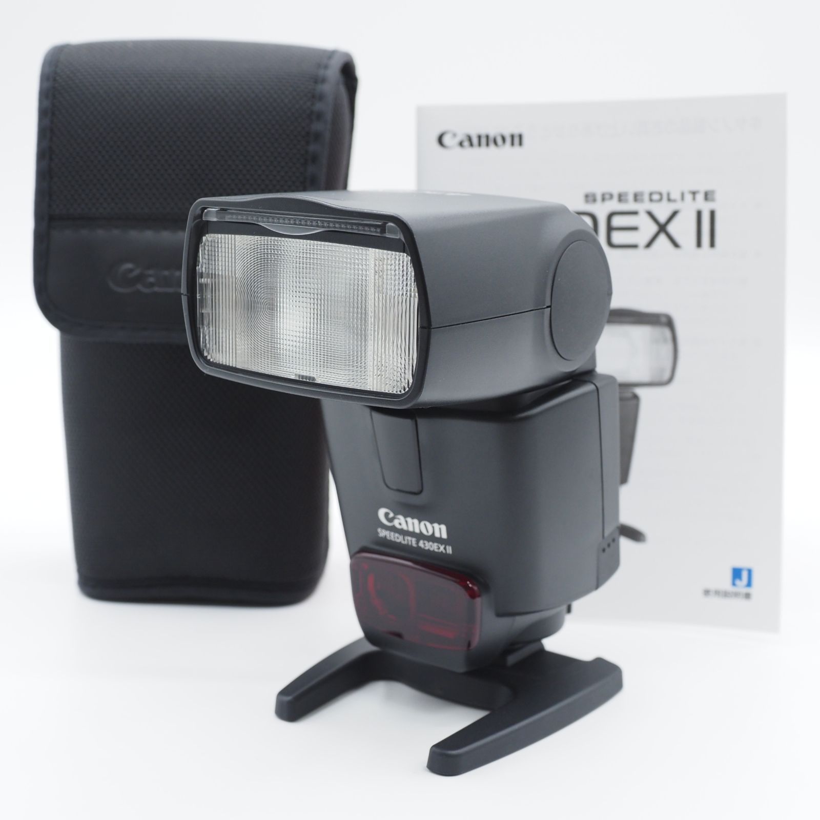 級 ケース付 Canon キヤノン スピードライト 430EX II 2823