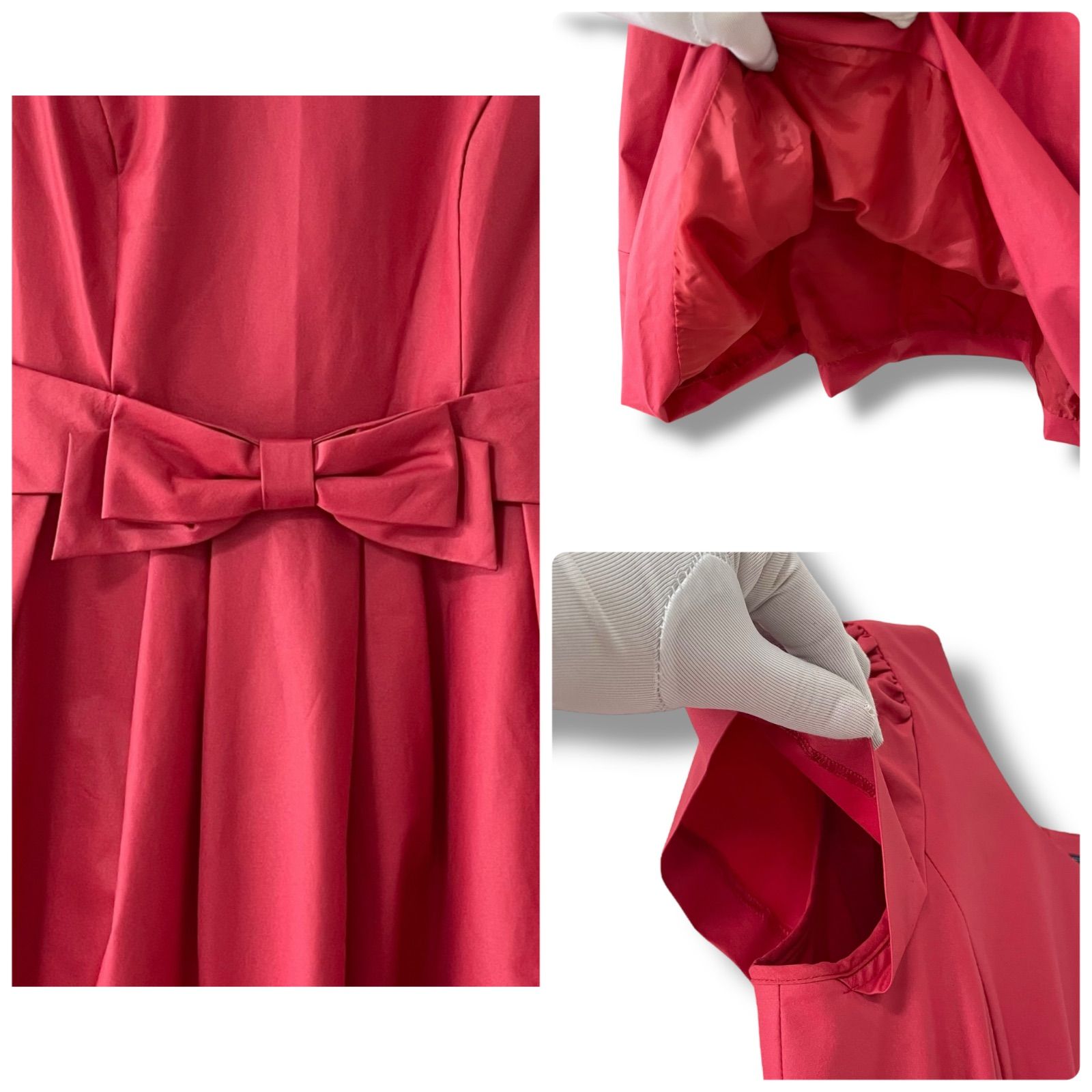 リボンベルト付き