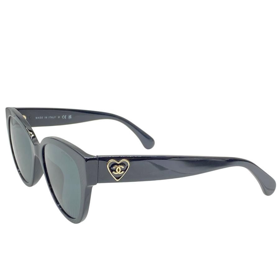 CHANEL シャネル 5477-A c.501|S4 56□18 140 サングラス アイウェア ハート レンズ ココマーク プラスチック ブラック