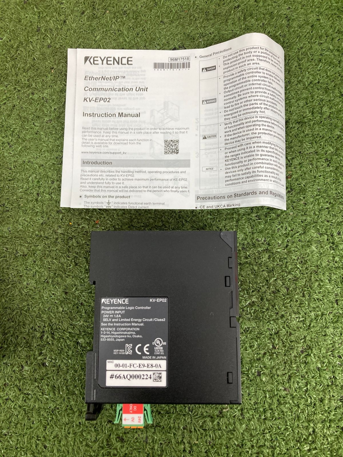 品】【0921】キーエンス（Keyence） EtherNet/IP 対応通信