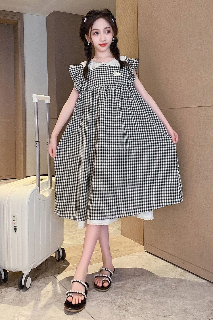 ワンピース　半袖　キッズ　120 かわいい ☆キッズ ワンピース☆子供服 姫系ワンピース☆半袖 ワンピース☆120