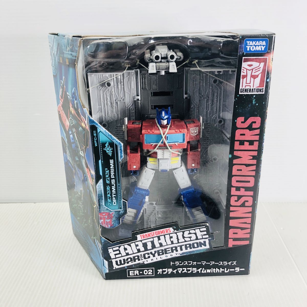 トランスフォーマー アースライズ　オプティマスプライム ER-02 オプティマスプライム with トレーラー