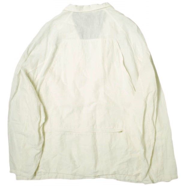 Sillage シラージ 日本製 LINEN PACKABLE 3 POCKET JACKET リネン 
