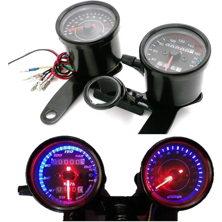 ホンダ　モンキー　6v？12v？機械式タコメーター、カムカバー4mini 当時物 ホンダモンキー6v？12v？機械式タコメーター、カムカバー4mini