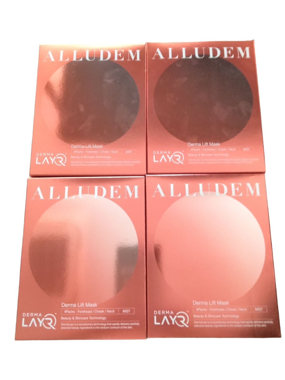 新品未開封ALLUDEM Derma Lift Mask4パック - 洗顔グッズ