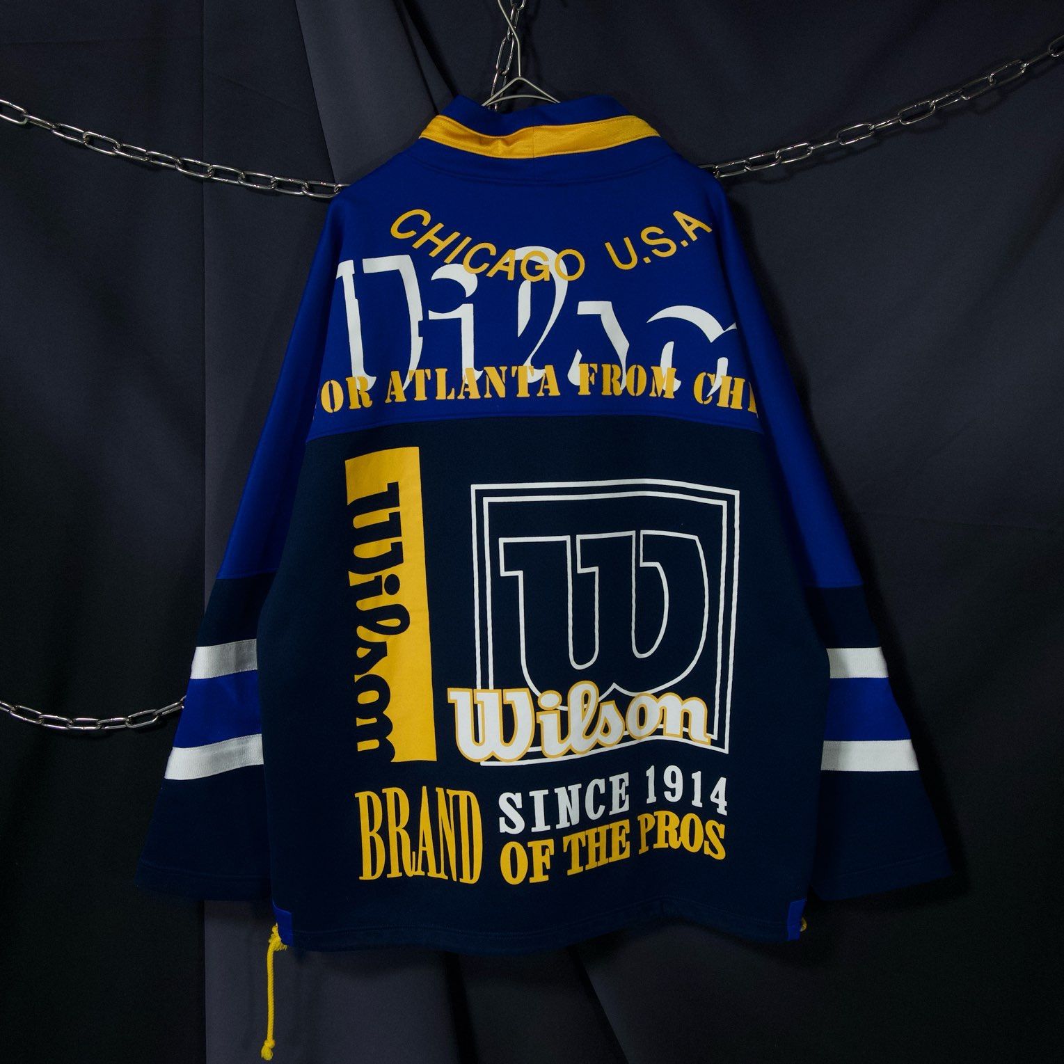 90s Wilson Hit Union Japan made Full Graphics Sweat Track