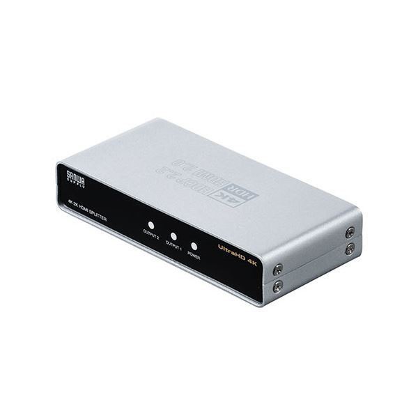 サンワダイレクトHDMI分配器 1入力2出力 スプリッター 4K|60Hz HDR対応 HDCP2.2 400-VGA0161個