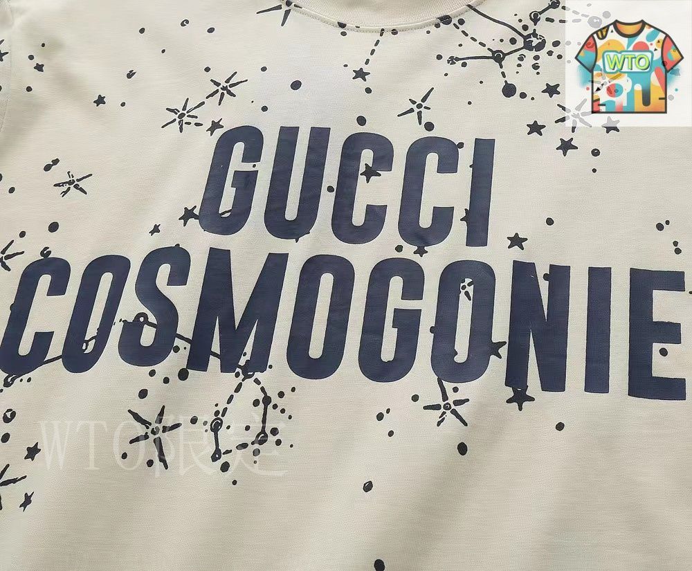 今日WTO】Gucci 春夏 ユニセックス 植?ロゴ T シャツ-IX64