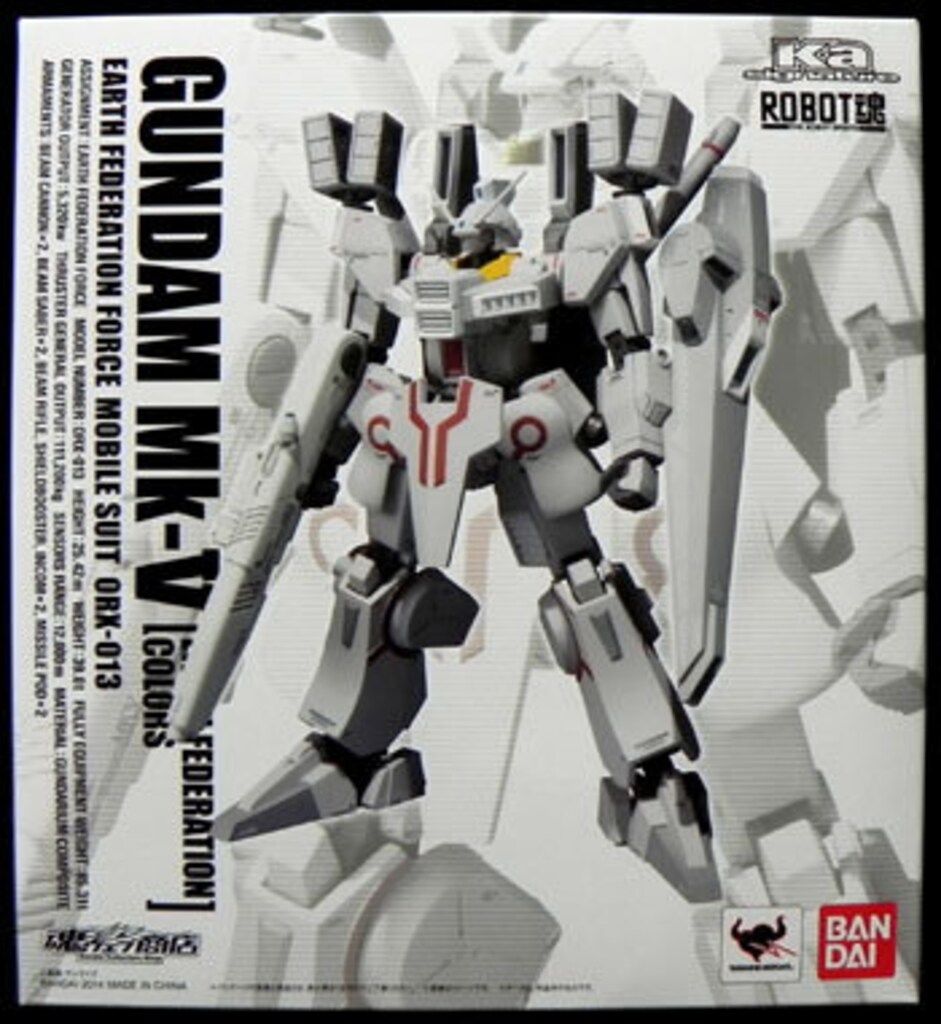 バンダイ ロボット魂/ガンダムセンチネル ガンダムMk5 連邦カラー(白)