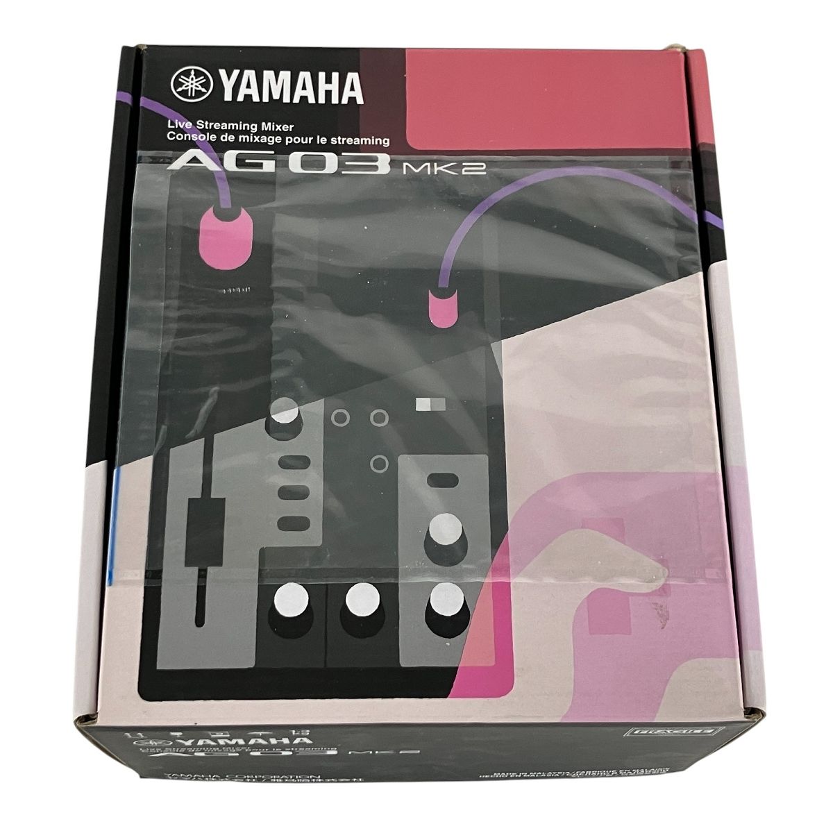YAMAHA AG03 MK2 ライブ ストリーミング ミキサー オーディオ