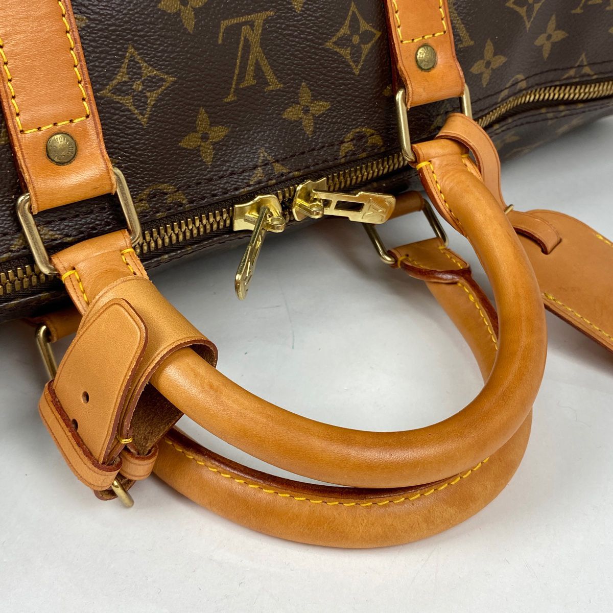 ルイ・ヴィトン Louis Vuitton キーポル バンドリエール 55 旅行 出張  