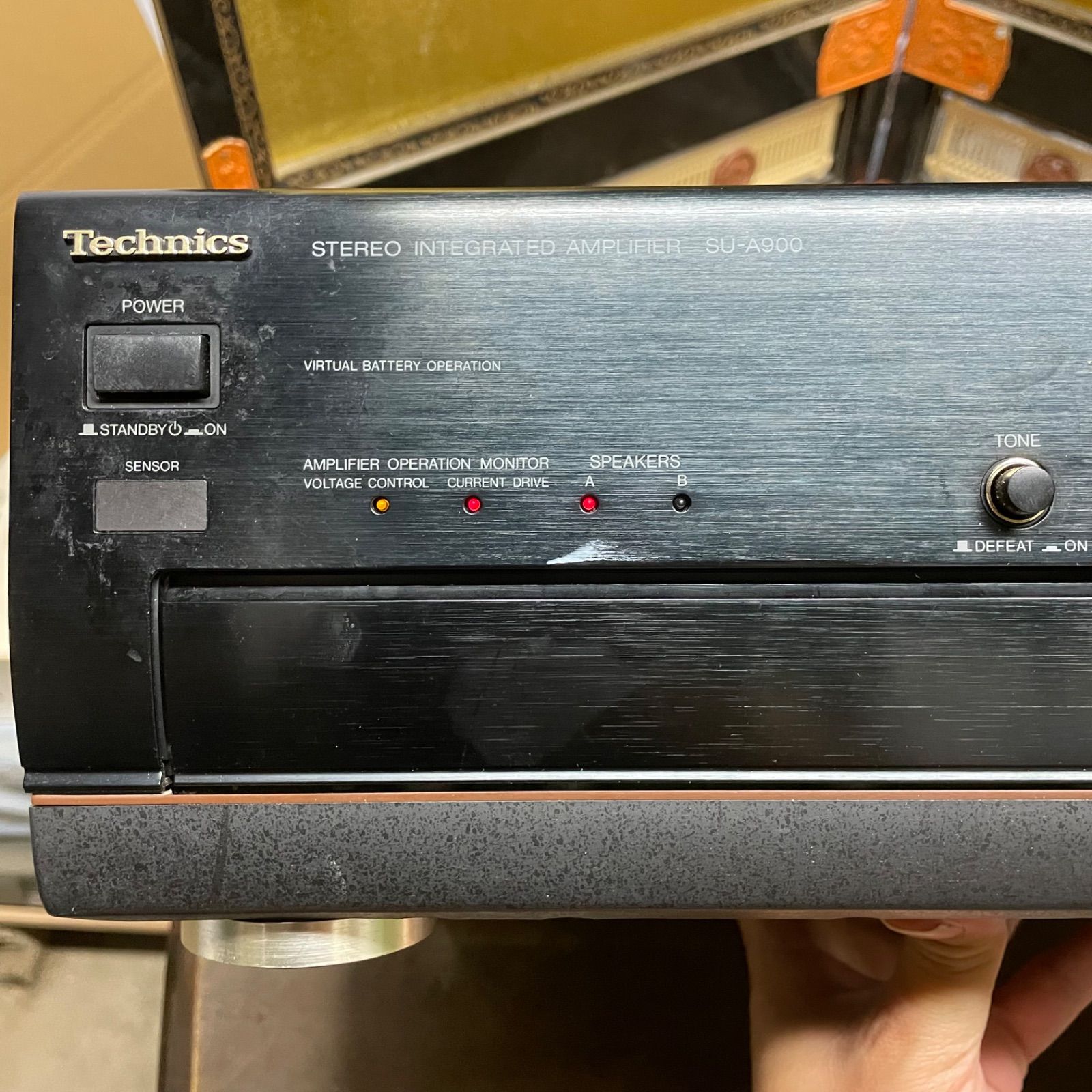 Technics アンプＳＵ－Ａ９００、チューナー、オーディオタイマー 概要 インテグレーテッドアンプ SU-A900 | テレビ（ビエラ