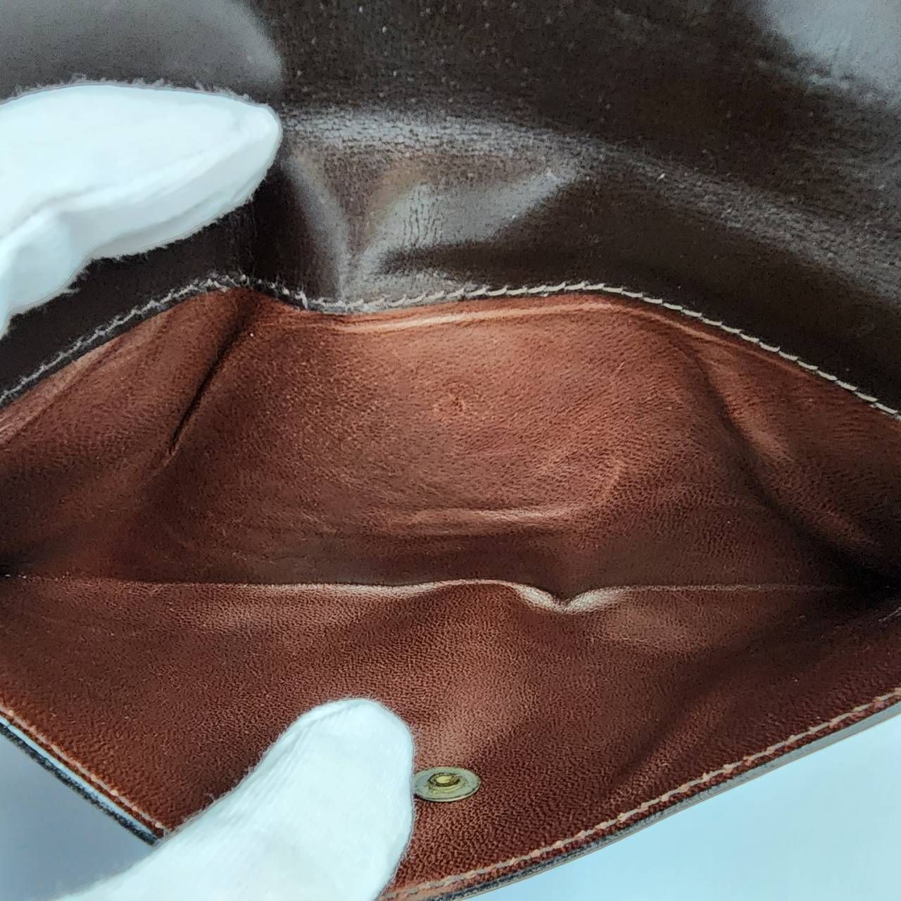 GUCCI オールドグッチ 長財布 レザー ブラウン系 ヴィンテージ 