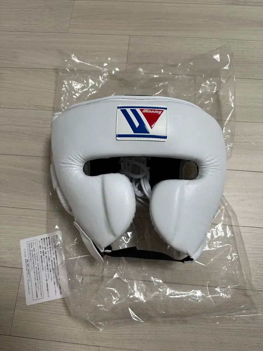 Winning ヘッドギア ホワイト レースアップ　Ｌサイズ Winning ヘッドギア グレー L Winning ヘッドギア ホワイト レース