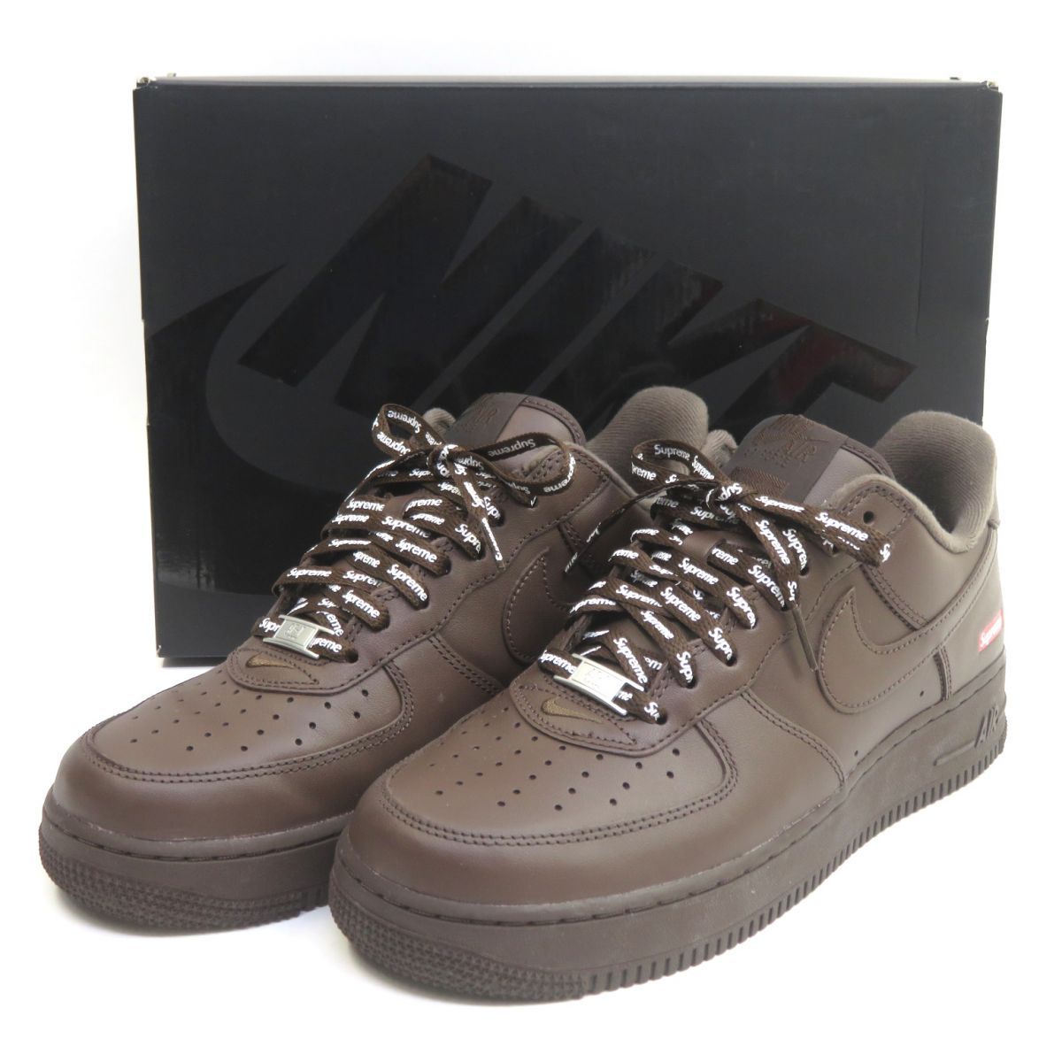 NIKE × Supreme ナイキ シュプリーム AIR FORCE 1 LOW SP エアフォース ロー CU9225-200 US9 27cm 箱有 ※中古