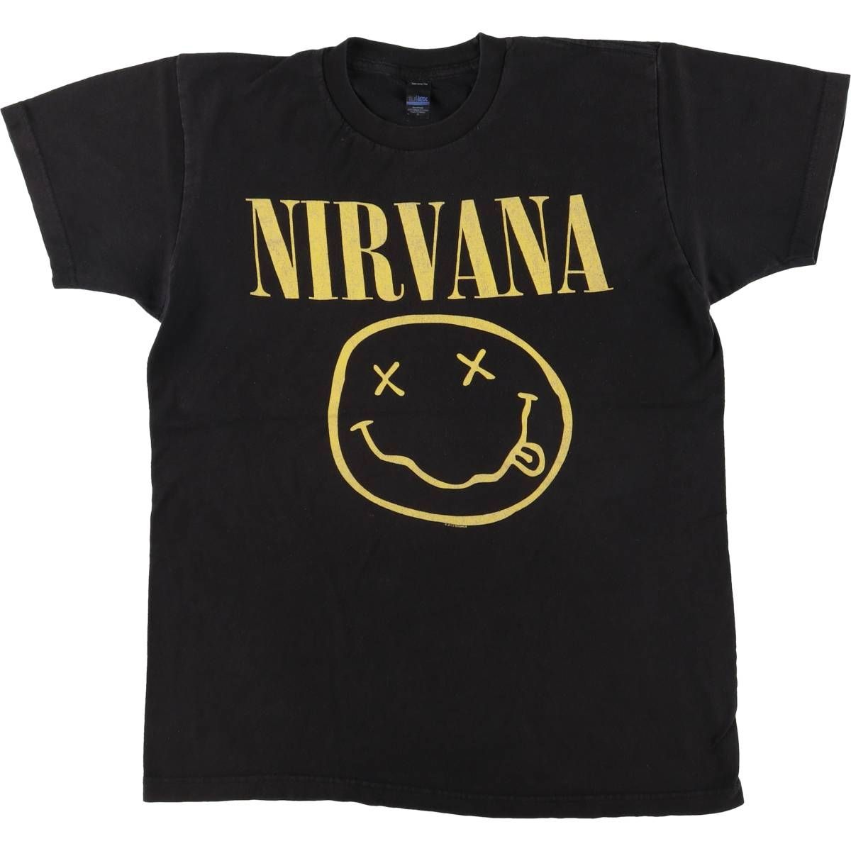 古着 タルテックス tultex NIRVANA ニルヴァーナ バンドTシャツ バンT メンズM相当|eaa542495