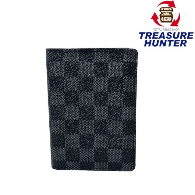 LOUIS VUITTON ルイ ヴィトン ダミエ クーヴェルテュール パスポール N60031 グラフィット パスポートカバー 102062232005