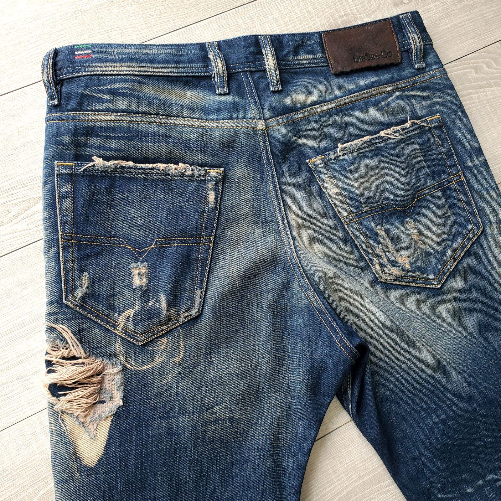 DIESELディーゼル□良品 17年 イタリア製 名作 希少モデル NARROT