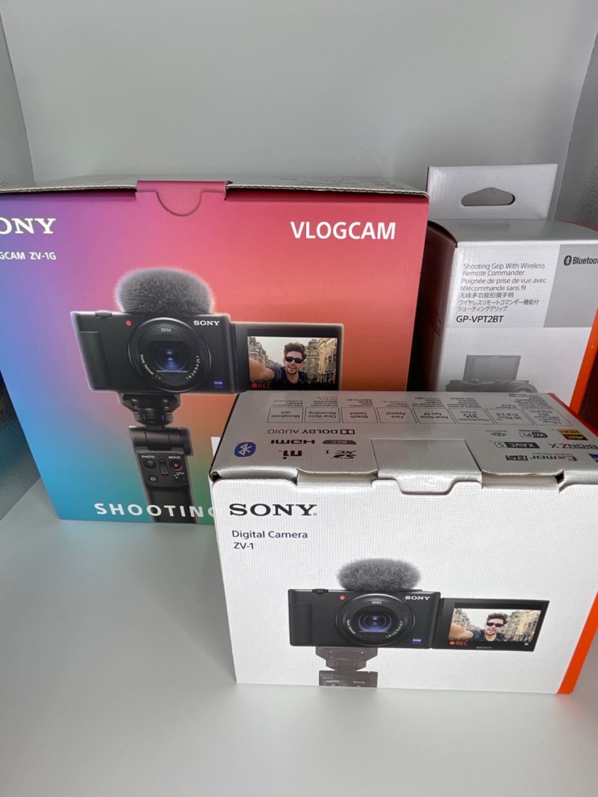 SONY VLOGCAM シューティンググリップセット SONY VLOGCAM ZV-1G