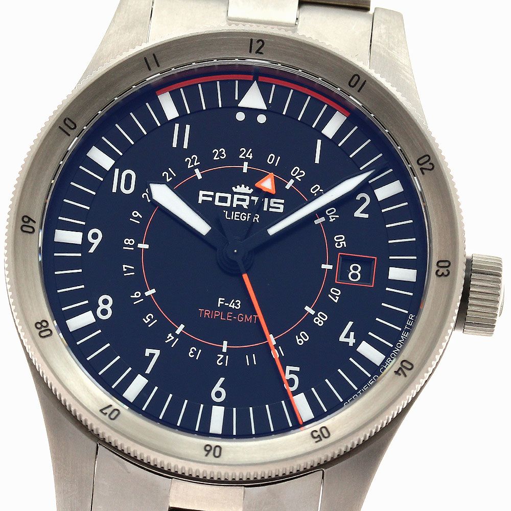フォルティス フリーガー F43 F426.0000 フォルティス FORTIS F426.0000 F-43 フリーガー トリプルGMT