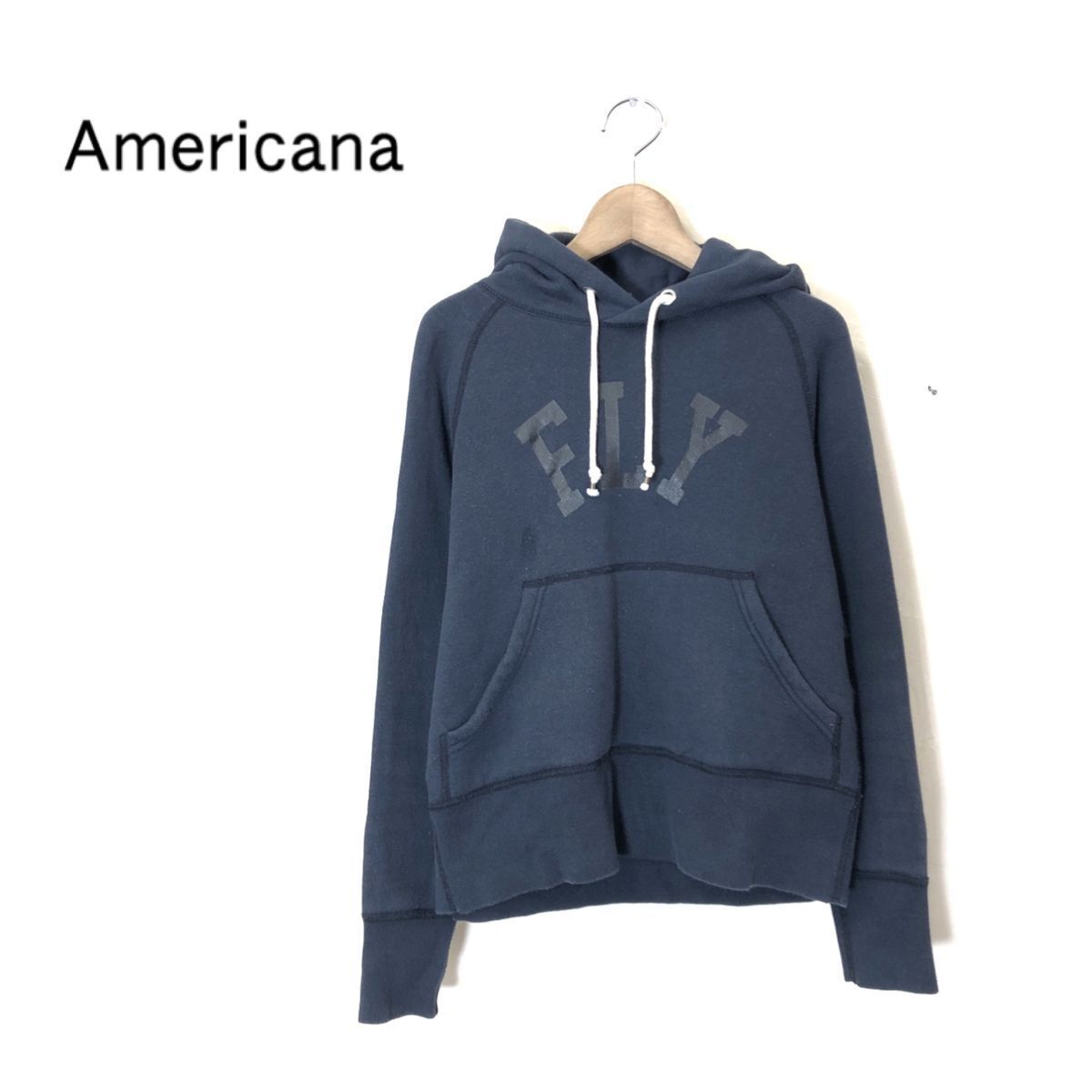 M2487-T◇Americana アメリカーナ スウェットパーカー フロント