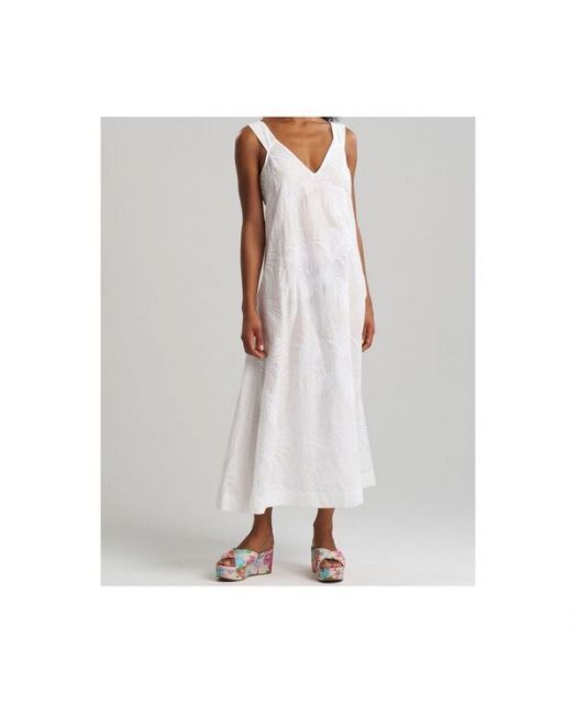 送料無料 ナトリ レディース ワンピース トップス Women s PALM Maxi Dress White