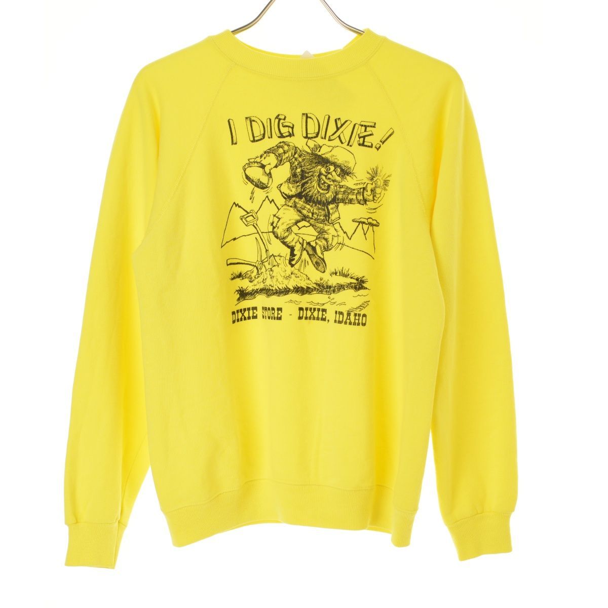 【HANE'S】80s～ USA製 I DIG DIXE長袖スウェット