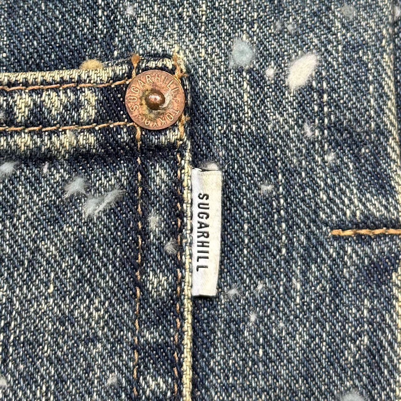 参考上代82500円 未使用品 SUGARHILL 24AW MOLDED DENIM JACKET モール 