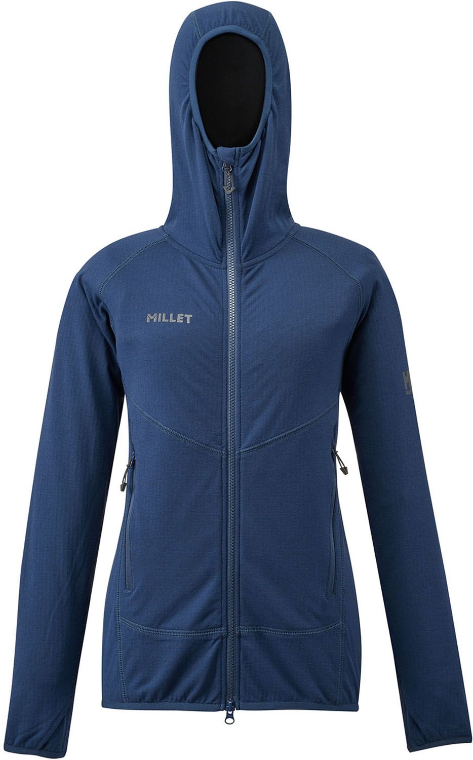 ミレー MILLET アウトドア DRY GRID HOODIE W MIV02046 N7317 SAPHIR