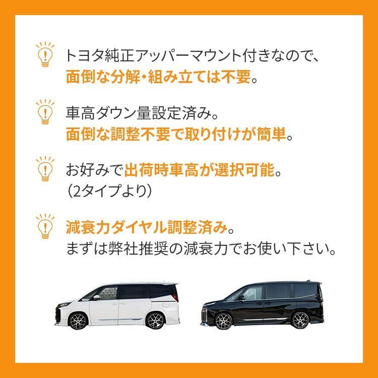 数量限定】新製品 純正を超える乗り心地 ＴＯＹＯＴＡ新型ヴォクシー