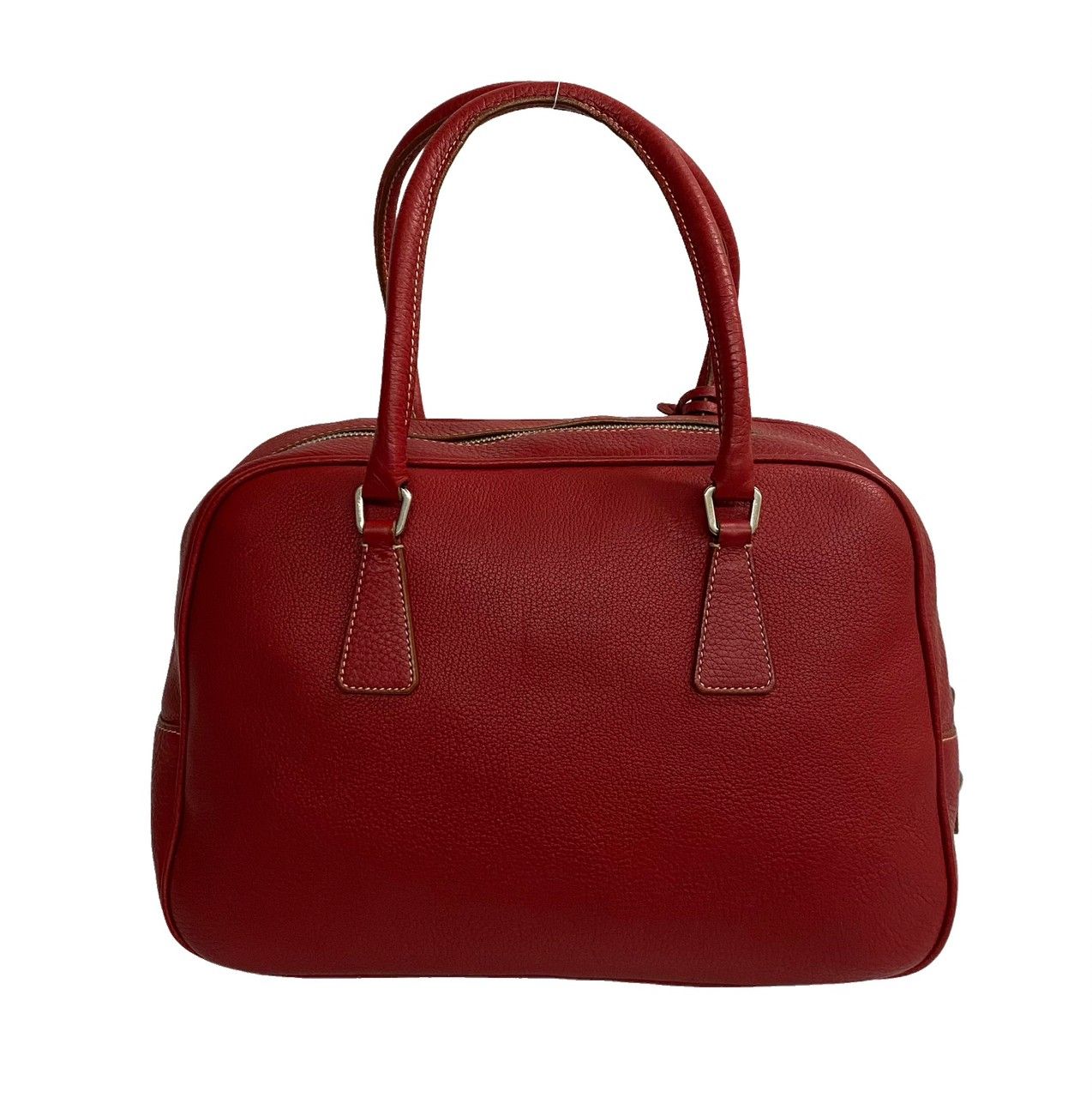 極 美品 保存袋 クロシェット カデナ 鍵 カード付 PRADA プラダ 三角