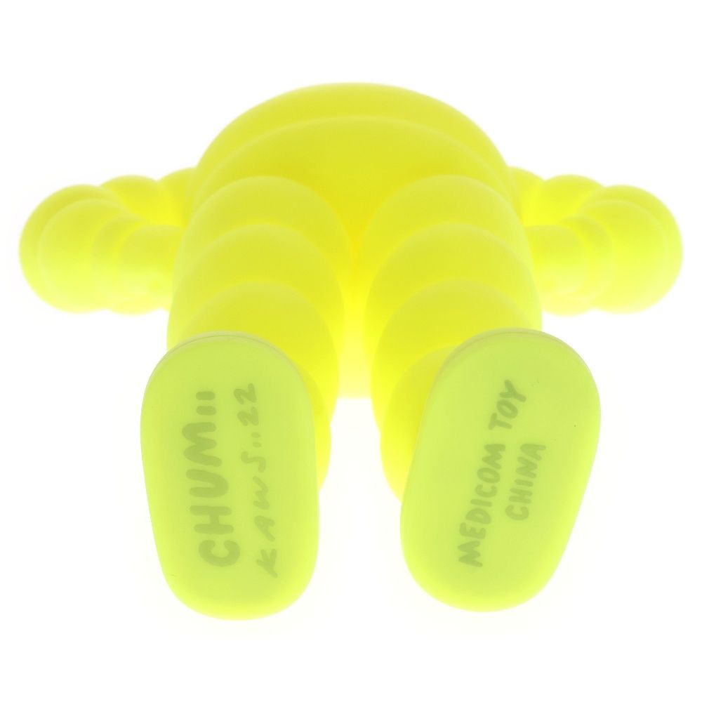 MEDICOM TOY - MEDICOM TOY メディコムトイ KAWS CHUM CHOKING HAZARD カウズ レジン フィギュア 人形 イエロー MEDICOM TOY (メディコムトイ) KAWS CHUM CHOKING HAZARD カウズ