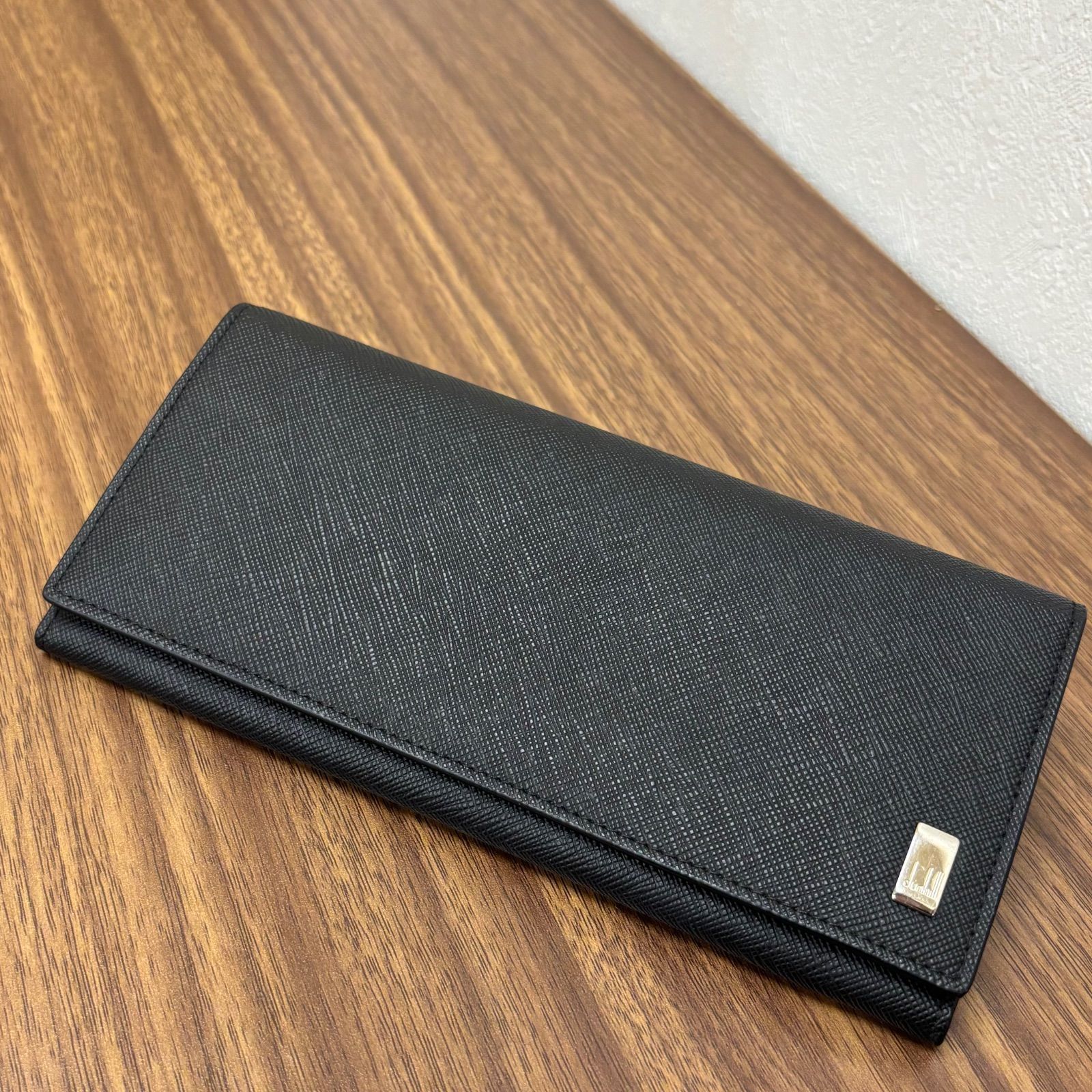 Dunhill - dunhill/ALFREDDUNHILL(ダンヒル) 長財布 - 黒 レザー