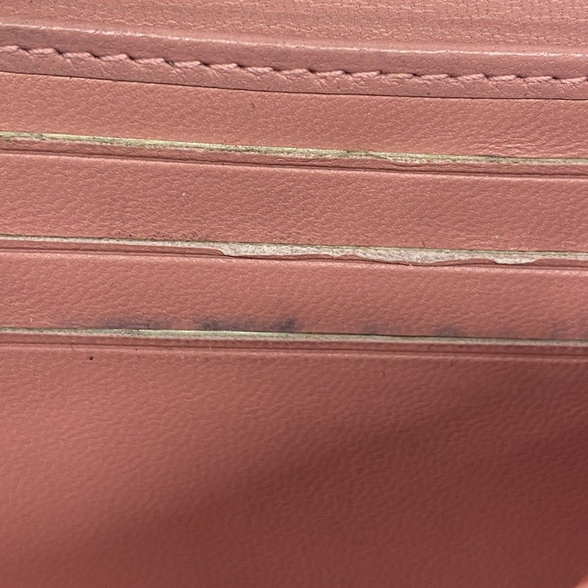 ☆SALE【5gd5003-h】シャネル 長財布 カメリア ラムスキン ピンク  