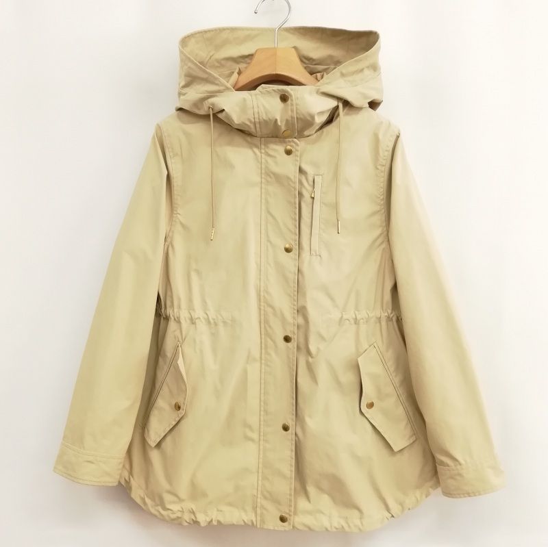 スローブ イエナ SLOBE IENA 20SS 2way ミドル ミリタリー フード 