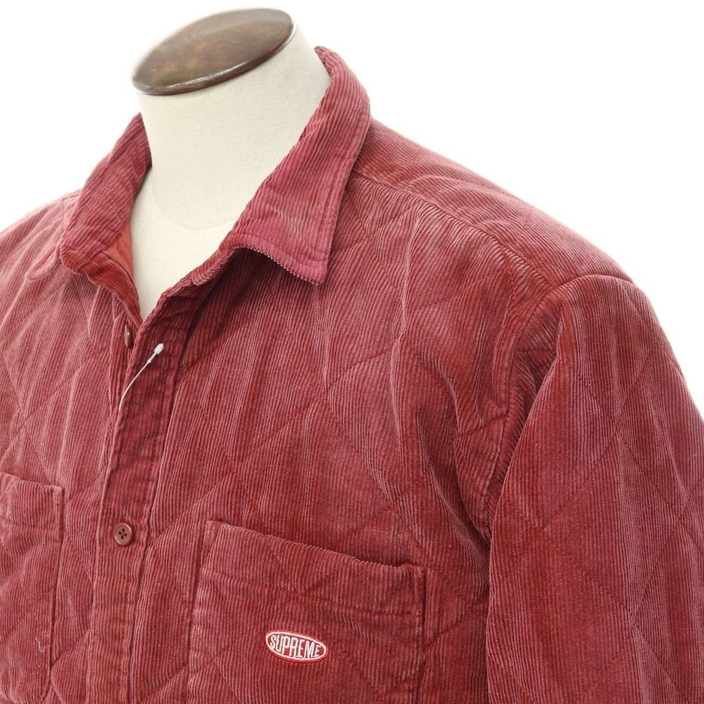 中古】シュプリーム Supreme 2022年秋冬 Quilted Corduroy Shirt