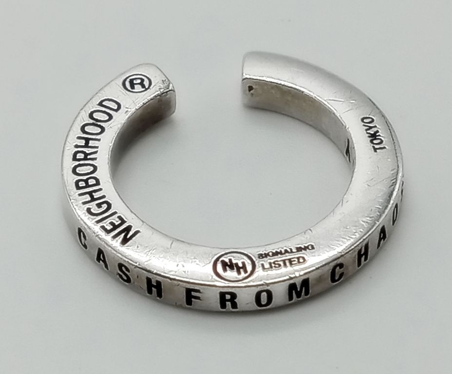 NEIGHBORHOOD×CAREERING ネイバーフッド×キャリアリング イヤーカーフ シルバー SV925 M-5084
