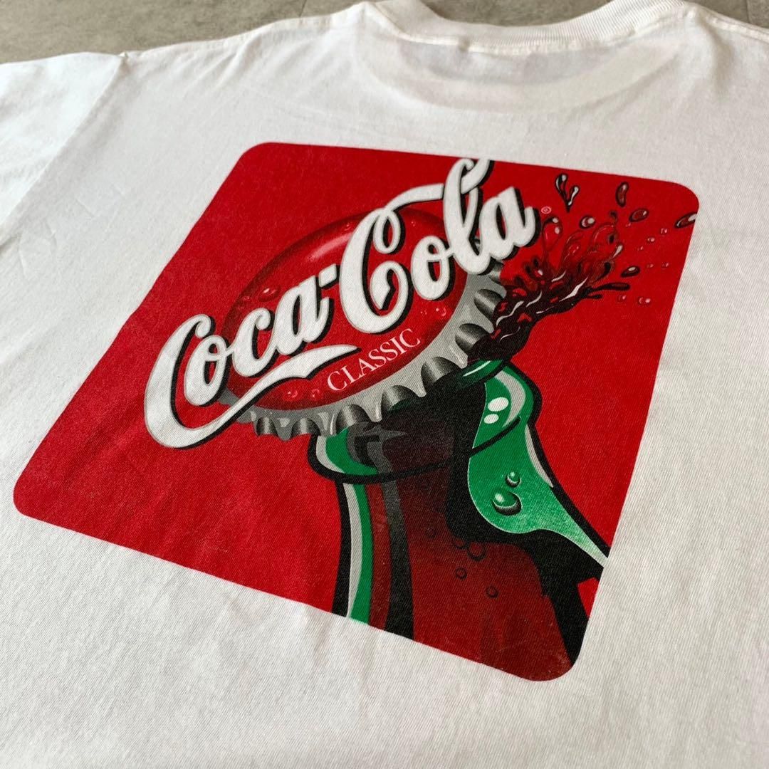 レア 90s コカコーラ Coca-Cola 企業 ビンテージ Tシャツ XL