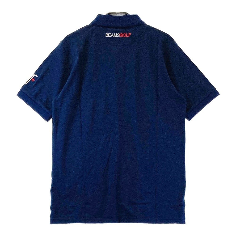 BEAMS GOLF ネイビー ポロシャツ L BEAMS GOLF（ビームス ゴルフ）ORANGE LABEL / ドットエア（R