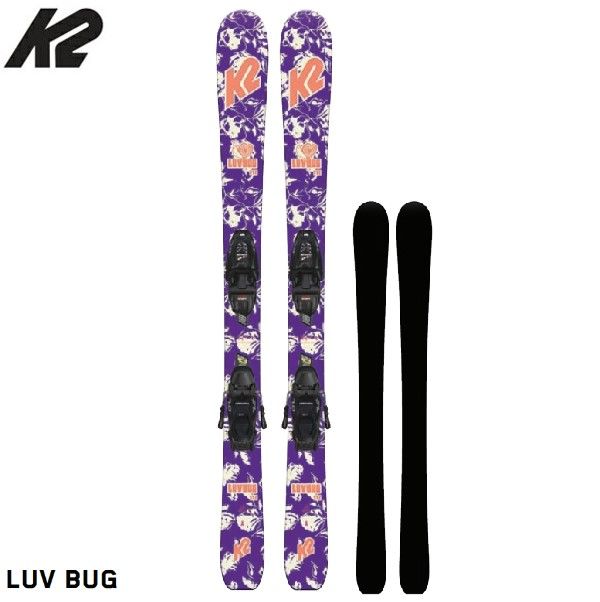 ケーツー スキー板 キッズ 22-23 K2 LUV BUG + FDT4.5 ラブ