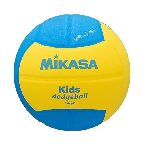 ミカサ MIKASA スマイルドッジボール 2号 160ｇ 黄|青 SD20-YBL 推奨内圧0.10~0.15 kgf|?