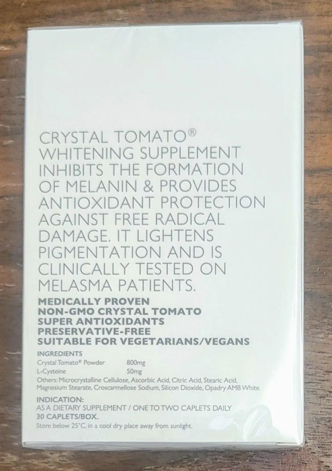 クリスタルトマト ホワイトニングサプリメント